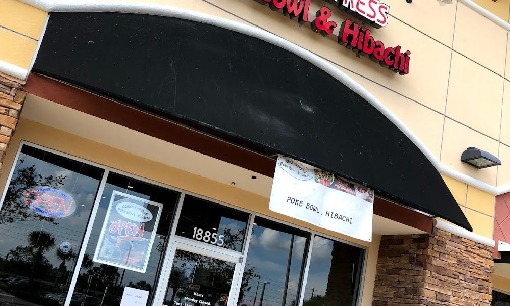 Osaka Express poke bowl hibachi
